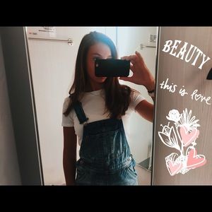 Jean overalls!